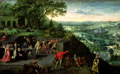 Rudolf II. (1552-1612) und der Betrunkene, 1593